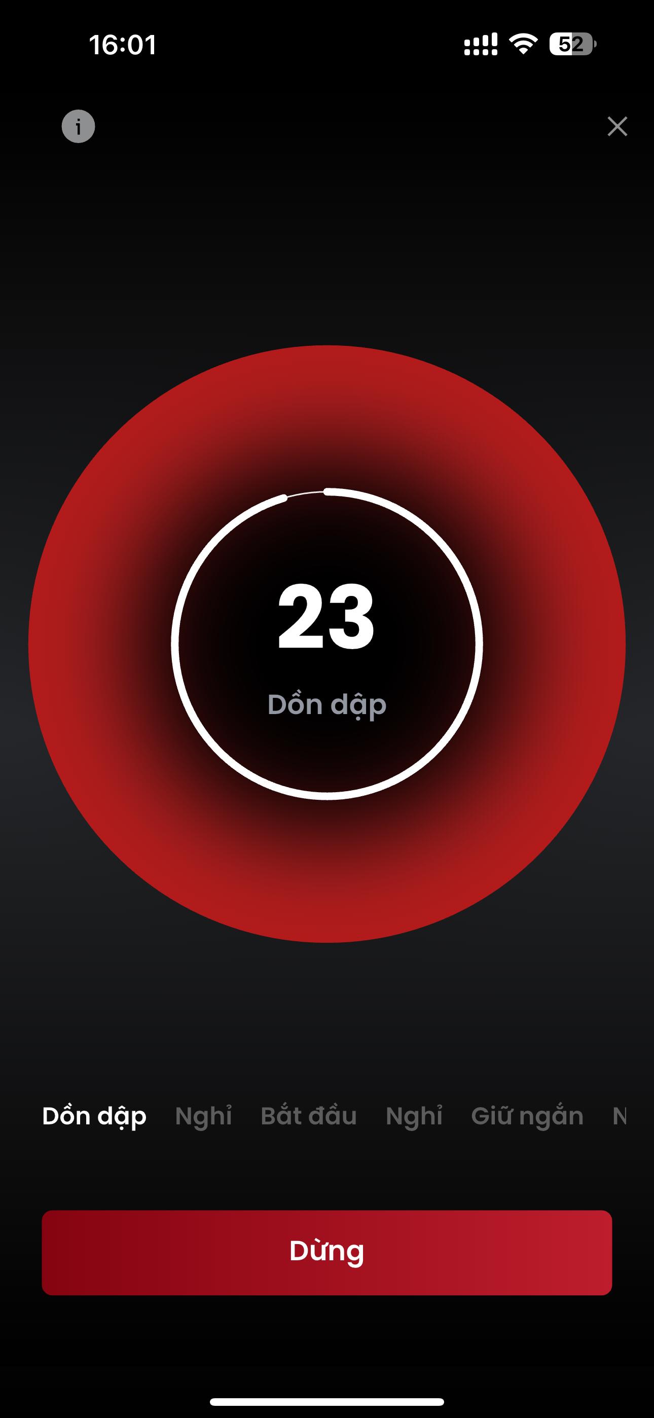 Training timer